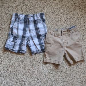 2 Pairs of 2T Boy Shorts